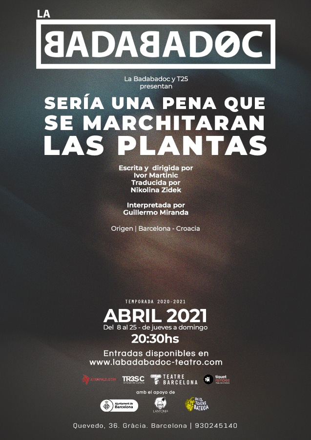 CARTEL WEB SERIA UNA PENA QUE SE MARCHITARAN LAS PLANTAS 20-21